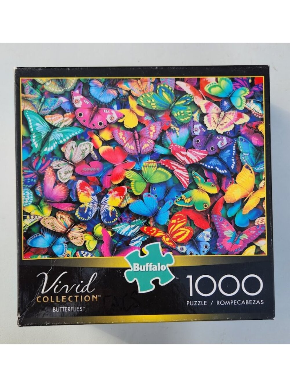 Buffalo Games Vivid Collection Butterflies 1000 Piece Jigsaw Puzzle Butterfly Bl